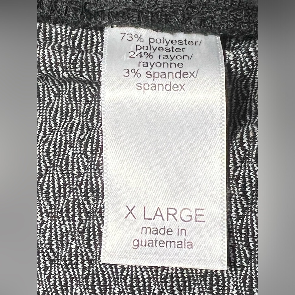 Maurices Black With Pattern Print In White. - image 5